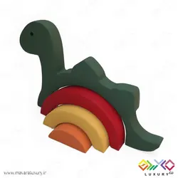 اکسسوری چوبی پازل دایناسور MKT16