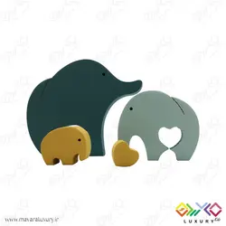 اکسسوری اتاق کودک پازل فیل MKT11