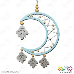 آویز تزئینی ماه و برگ فانتزی MKIDS36