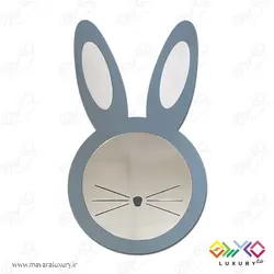 آینه دکوراتیو اتاق کودک طرح خرگوش MKIDS26