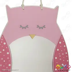 آینه دکوراتیو اتاق کودک طرح جغد MKIDS33
