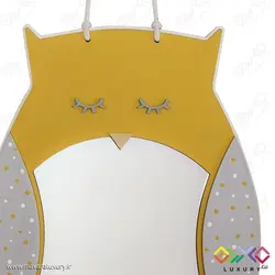 آینه دکوراتیو اتاق کودک طرح جغد MKIDS33