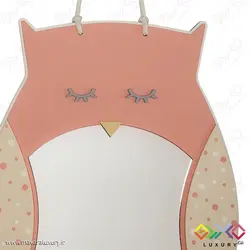 آینه دکوراتیو اتاق کودک طرح جغد MKIDS33