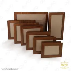قاب عکس چوبی سایز 20 در 20 و فریم 3 سانتی