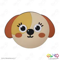 دیوارکوب تزئینی اتاق کودک طرح حیوانات (سگ) MKIDS19
