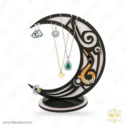 استند آویز زیورآلات طرح ماه مدل MD003