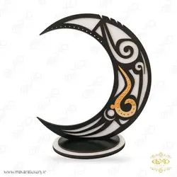 استند آویز زیورآلات طرح ماه مدل MD003
