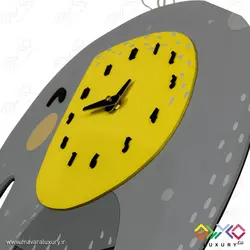 ساعت دیواری اتاق کودک و نوجوان طرح فیل بادکنکی MKids54
