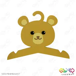 رخت آویز کودکانه طرح خرس مدل MKids47G