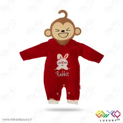 رخت آویز کودکانه طرح میمون مدل MKids47F