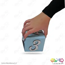 مکعب چوبی اعداد گاهشمار سن کودک (مگاسایز) MKIDS35