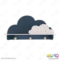 شلف دکوراتیو اتاق کودک طرح ابر MKids52