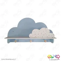 شلف دکوراتیو اتاق کودک طرح ابر MKids52
