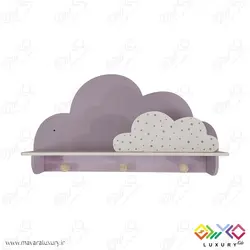 شلف دکوراتیو اتاق کودک طرح ابر MKids52