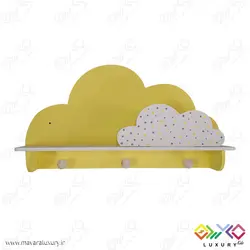 شلف دکوراتیو اتاق کودک طرح ابر MKids52