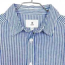 شیک و مجلسی با پیراهن بچه گانه پسرانه طرح راه راه برند Kids