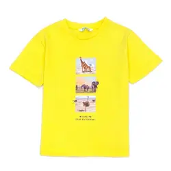 تیشرت پسرانه خوشرنگ تیشرت پسرانه طرح حیوانات برند Mayoral