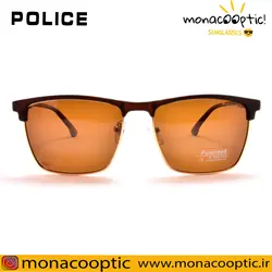 عینک آفتابی پلیس P5050 قهوه ای مات