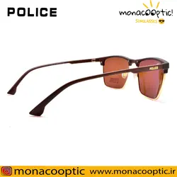عینک آفتابی پلیس P5050 قهوه ای مات