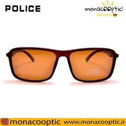 عینک آفتابی پلیس P5052 قهوه ای مات
