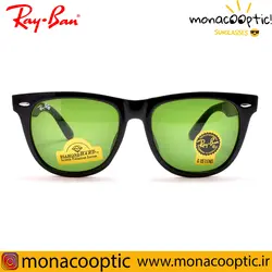 عینک آفتابی ری بن  RB2140 L  مشکی براق (لنز سبز)