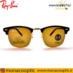 عینک آفتابی ری بن 3016 مشکی براق (لنز قهوه ای)