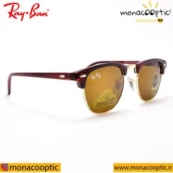 عینک آفتابی ری بن RB3016 قهوه ای-طلایی (لنز قهوه ای)