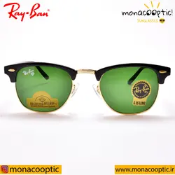 عینک آفتابی ری بن RB3016مشکی-طلایی (لنز سبز)