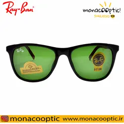 عینک آفتابی ری بن RB4198 مشکی براق (لنز سبز)