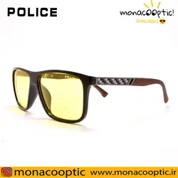 عینک شب پلیس P5005 مشکی براق