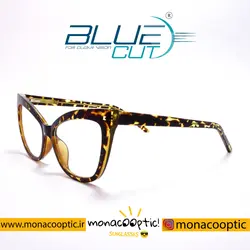 عینک طبی کد 93343 پلنگی