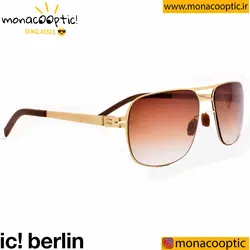 عینک آفتابی آیس برلین مدل PS18009 طلایی- قهوه ای