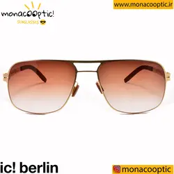 عینک آفتابی آیس برلین مدل PS18009 طلایی- قهوه ای