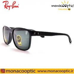 عینک آفتابی ری بن RB4342 مشکی براق (لنز دودی)