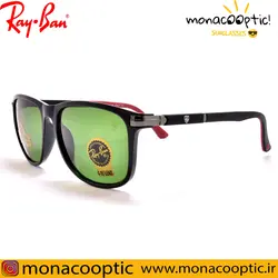 عینک آفتابی ری بن RB4313 مشکی براق (لنز سبز)