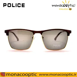 عینک آفتابی پلیس P5050 قهوه ای مات