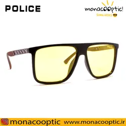 عینک شب پلیس P5006 مشکی براق
