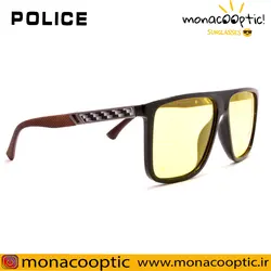 عینک شب پلیس P5006 مشکی براق