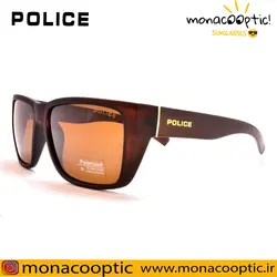 عینک آفتابی پلیس P5011 قهوه ای مات