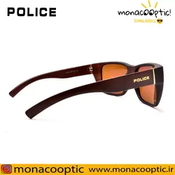 عینک آفتابی پلیس P5011 قهوه ای مات