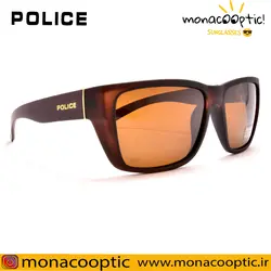 عینک آفتابی پلیس P5011 قهوه ای مات