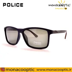 عینک آفتابی پلیس P5008 سرمه ای مات