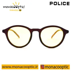 عینک شب پلیس P5002 قهوه ای مات