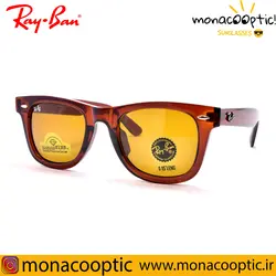 عینک آفتابی ری بن RB2140 قهوه ای براق (لنز قهوه ای)