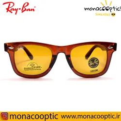 عینک آفتابی ری بن RB2140 قهوه ای براق (لنز قهوه ای)