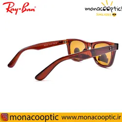 عینک آفتابی ری بن RB2140 قهوه ای براق (لنز قهوه ای)