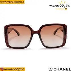 عینک شانل  CH5821 قهوه ای - لنز قهوه ای