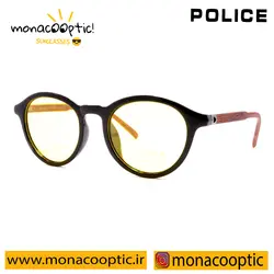عینک شب پلیس P5002 مشکی براق
