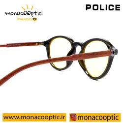 عینک شب پلیس P5002 مشکی براق