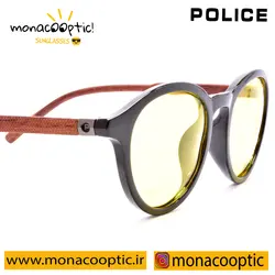 عینک شب پلیس P5002 مشکی براق